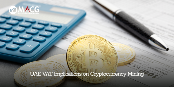 UAE Vat implication on cryptocurrency