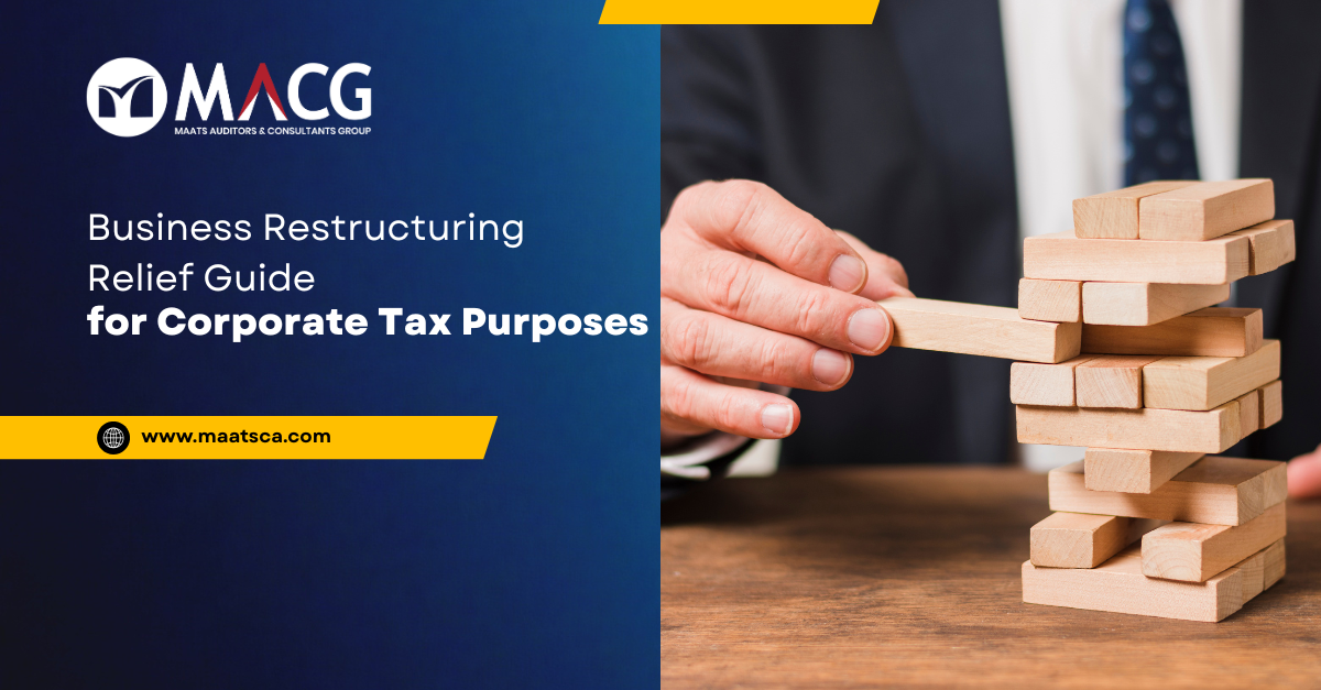 Business Restructuring Relief Guide for Corporate Tax Purposes